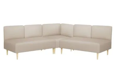 Диван угловой Рикке R13 Camaro 03 светло-бежевый Диван угловой Рикке R13 Camaro 03 светло-бежевый