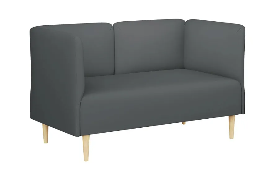 Диван прямой Рикке R11 Camaro 32 графит - 2 Диван прямой Рикке R11 Camaro 32 графит - 2