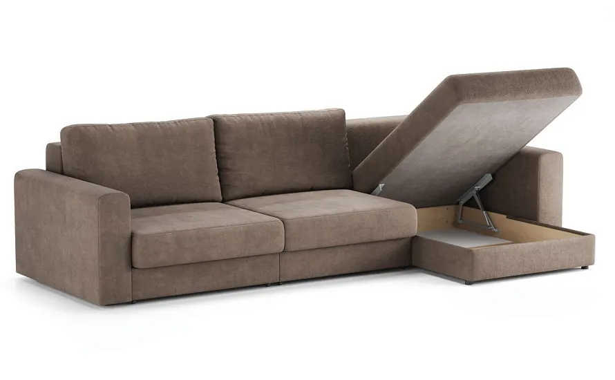 Диван угловой Ларсон 3М Nordic 35 пепельный - 3 Диван угловой Ларсон 3М Nordic 35 пепельный - 3